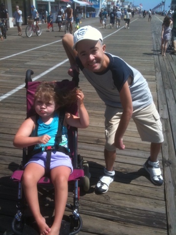 Ellie and Her New Friend Chris